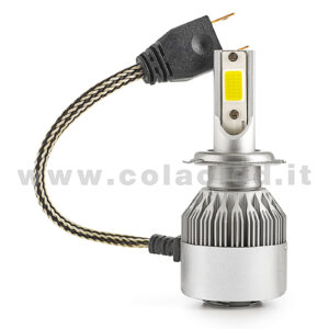 H7 3800LM KIT LED 1 LAMPADA 36W CON DIODI SCELTI KIT LED H7