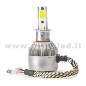 H3 3800LM KIT LED 1 LAMPADA 36W CON DIODI SCELTI KIT LED H3