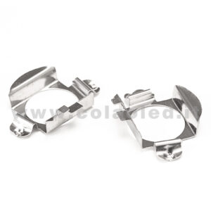 COPPIA ADATTATORI Kuga Mercedes Nissan Opel FISSAGGIO PORTALAMPADA KIT LAMPADE LED XENON