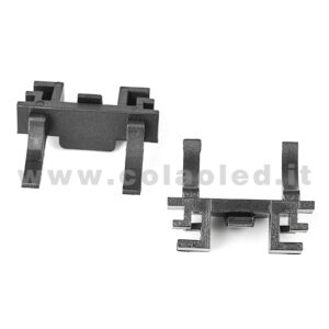 COPPIA ADATTATORI Fiat 500 FISSAGGIO PORTALAMPADA KIT LAMPADE LED XENON