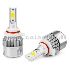 Hir2 9012 7600LM KIT LED 2 LAMPADE 72W CON DIODI SCELTI KIT LED Hir2
