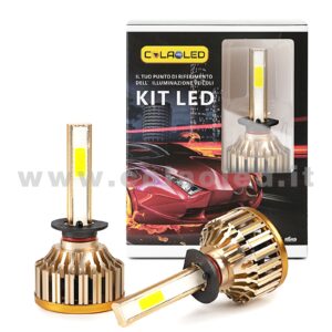 H1  9600LM KIT LED 2 LAMPADE  STAR 96W POWER KIT LED H1