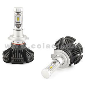 H7 12000LM KIT LED 2 LAMPADE 100W DISSIPAZIONE LAMELLE LED CREE KIT LED H7