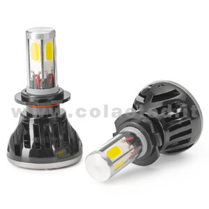 H7 CANBUS KIT LED 2 LAMPADE 8000LM  SCELTA POWER 80W BIANCO LATTE CON TRASFORMATORI CANBUS H7