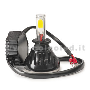 H1 CANBUS KIT LED 1 LAMPADA 4000LM  SCELTA POWER 40W CON TRASFORMATORI CANBUS H1