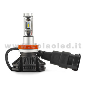 H11 6000LM KIT LED 1 LAMPADA 50W DISSIPAZIONE LAMELLE LED CREE KIT LED H11