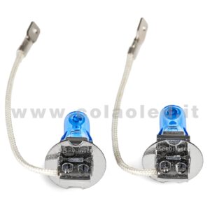 H3 2 LAMPADE ALOGENO BIANCO 12V 55W H3