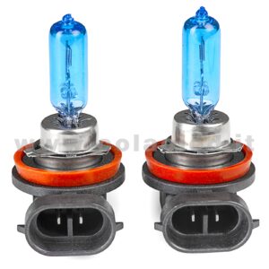 H11 2 LAMPADE ALOGENO BIANCO 12V 55W H11