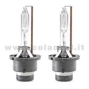 D2S BULBI XENON BIANCO LATTE COPPIA LAMPADE MAGGIORATE + GAS RICAMBIO HID DS2