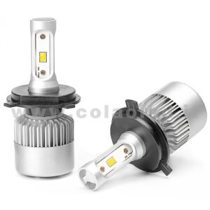 H4 16000LM KIT LED 2 LAMPADE CHIP EXTRA POWER”  KIT LED 80W H4