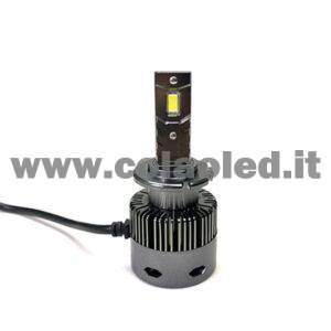 D2S 10500LM 5800K KIT LED CANBUS 1 LAMPADA LED 55W BIANCO LATTE COVERSIONE DA BIXENON XENON DI SERIE A LED PLUG AND PLAY DS2