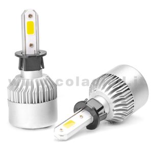 H3 16000LM KIT LED 2 LAMPADE CHIP EXTRA POWER” KIT LED 80W H3