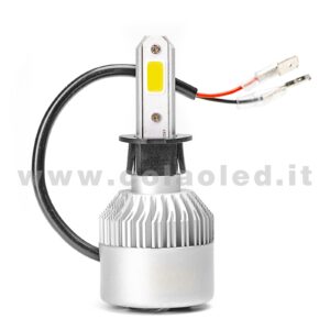 H3 8000LM KIT LED 1 LAMPADA CHIP EXTRA POWER” KIT LED 40W H3