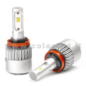 H11 16000LM KIT LED 2 LAMPADE CHIP EXTRA POWER” KIT LED 80W H11