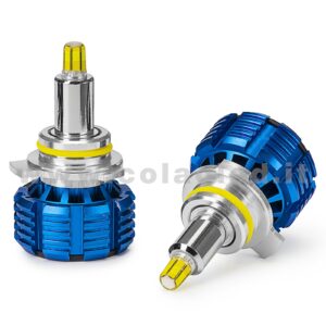 Hir2 9012 12000LM KIT LED MONO LED 2 LAMPADE CHIP EXTRA POWER KIT LED 3D 90W Hir2
