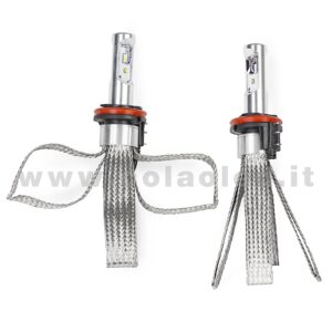 H15 CANBUS 14000LM KIT LED IN TRECCIA 2 LAMPADE 130W POWER H15