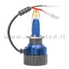 H1 5°500LM KIT LED 1 LAMPADA LED CREE  47W BIANCO FREDDO PROGETTO SUPER MICRO LED H1
