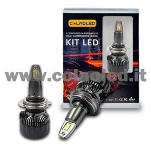 H7 11000LM 5800K MONO LED KIT LED 2 LAMPADE LED 95W BIANCO LATTE SUPER MICRO MONOLED H7