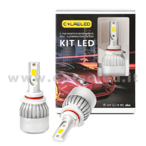 Hb3 9005 7600LM KIT LED 2 LAMPADE 72W CON DIODI SCELTI KIT LED Hb3