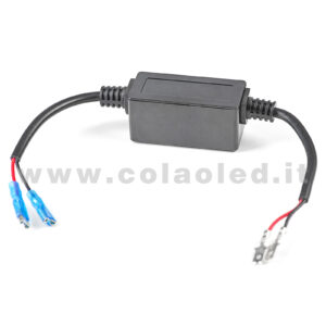 D4S 1 RESISTENZA LAMPADA DECODER ANTI FLASH FARO CANBUS FILTRO LAMPEGGIO ERRORE CANBUS  XENON KIT LED DS4