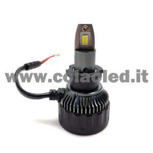 H3 5500LM 5800K MONO LED KIT LED 1 LAMPADA LED 47,5W BIANCO LATTE SUPER MICRO MONOLED H3